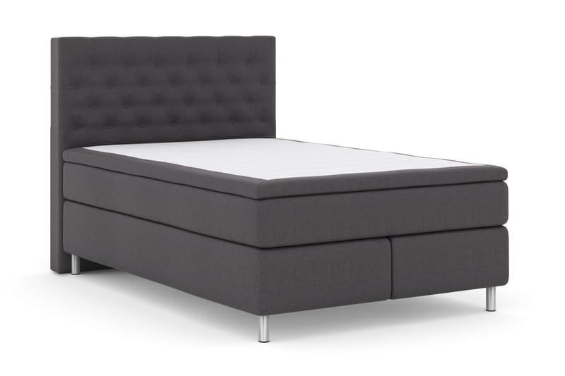 Jenkkisänky Choice No 6 140x200 Kova Watergel - Tummanharmaa/Metalli - Huonekalut - Sänky - Jenkkisängyt