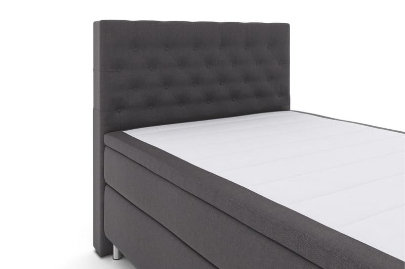 Jenkkisänky Choice No 6 140x200 Kova Watergel - Tummanharmaa/Metalli - Huonekalut - Sänky - Jenkkisängyt
