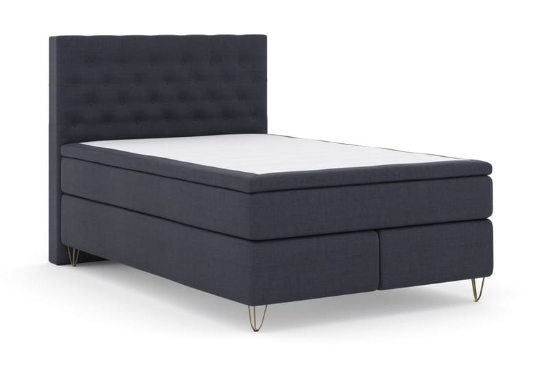 Jenkkisänky Choice No 6 160x200 Kova Watergel - Sininen/Metalli V-malli - Huonekalut - Sänky - Parisänky