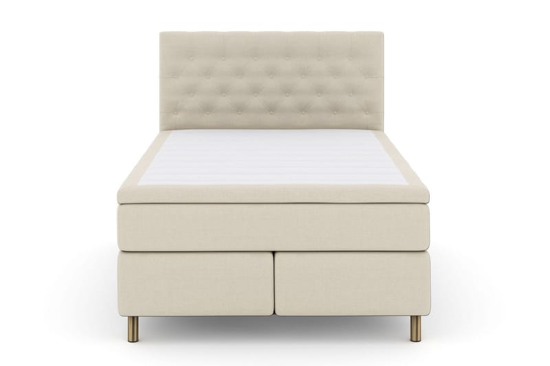 Jenkkisänky Choice No 6 160x200 Kova/Medium Lateksi/Memory, Beige/Kupari