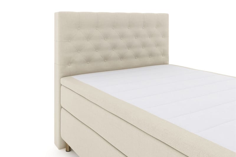 Jenkkisänky Choice No 6 160x200 Kova/Medium Lateksi/Memory - Beige/Kupari - Huonekalut - Sänky - Parisänky