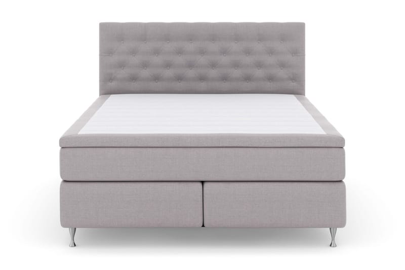 Jenkkisänky Choice No 6 160x200 Kova/Medium Lateksi/Memory - Vaaleanharmaa/Hopea - Huonekalut - Sänky - Parisänky