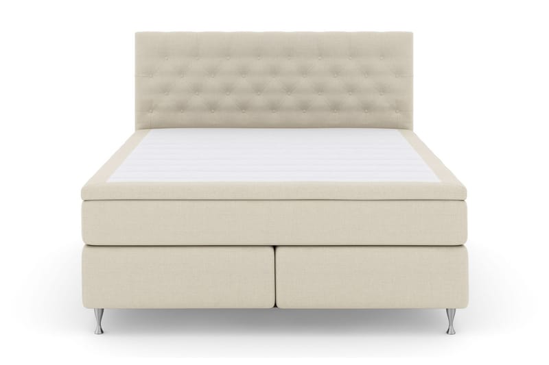 Jenkkisänky Choice No 6 180x200 Kova Lateksi/Memory - Beige/Hopea - Huonekalut - Sänky - Jenkkisängyt