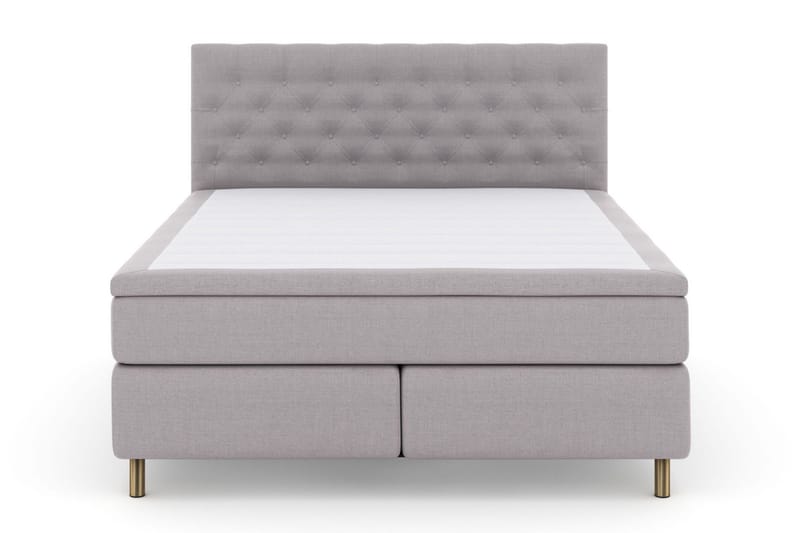 Jenkkisänky Choice No 6 180x200 Kova Memory/Pussi - Vaaleanharmaa/Kupari - Huonekalut - Sänky - Parisänky