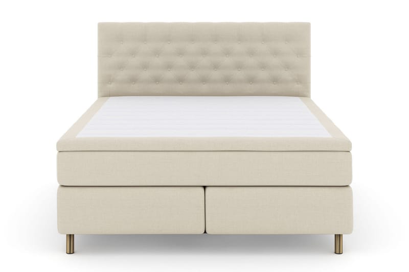 Jenkkisänky Choice No 6 180x200 Kova/Medium Lateksi/Memory - Beige/Kupari - Huonekalut - Sänky - Parisänky