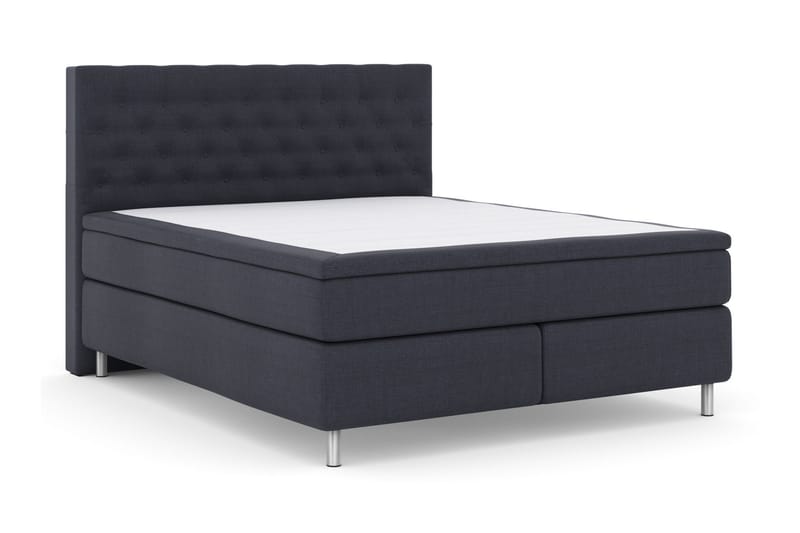 Jenkkisänky Choice No 6 210x210 Kova/Medium Watergel - Sininen/Metalli - Huonekalut - Sänky - Jenkkisängyt