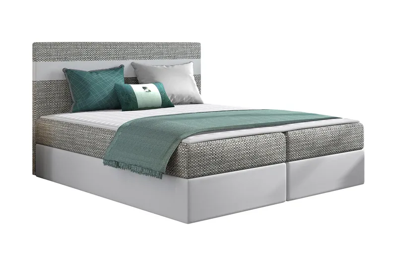 Jenkkisänky Decosta 180x200 cm, Valkoinen