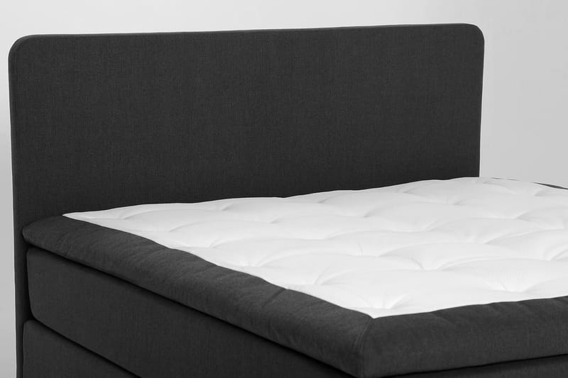 Jenkkisänky Dolly 180x200 Tummanharmaa Mustat jalat - Memoryvaahto - Huonekalut - Sänky - Parisänky