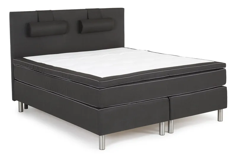 Jenkkisänky Florens 180x200 Musta - Huonekalut - Sänky - Jenkkisängyt