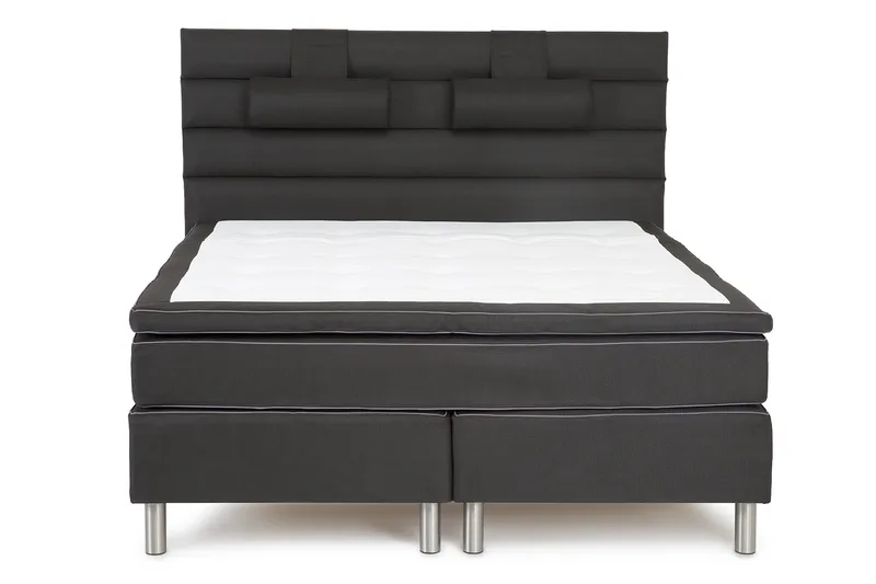 Jenkkisänky Florens 180x200 Musta - Huonekalut - Sänky - Jenkkisängyt