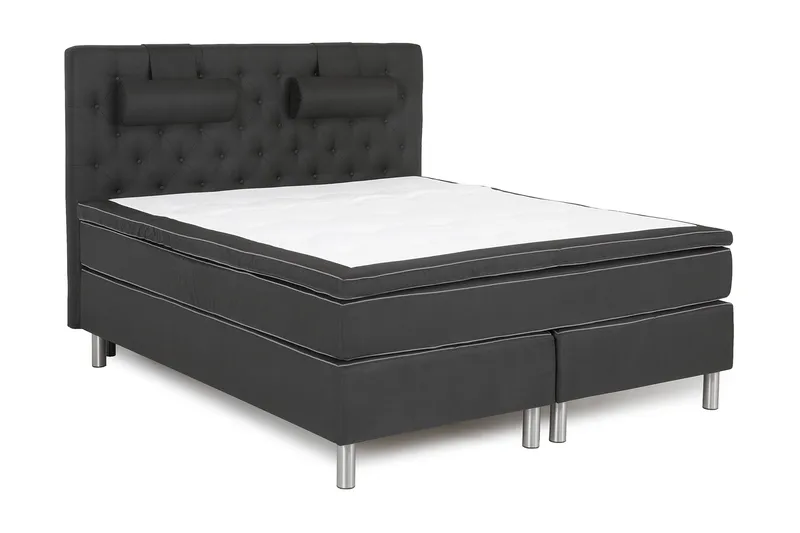 Jenkkisänky Florens 180x200 Musta - Huonekalut - Sänky - Jenkkisängyt