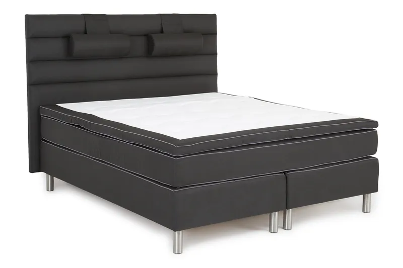 Jenkkisänky Florens 180x200 Musta - Huonekalut - Sänky - Jenkkisängyt