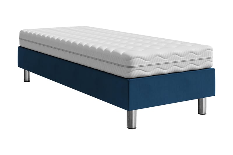 Jenkkisänky Forenza 80x200 cm - Sininen - Huonekalut - Sänky - Jenkkisängyt
