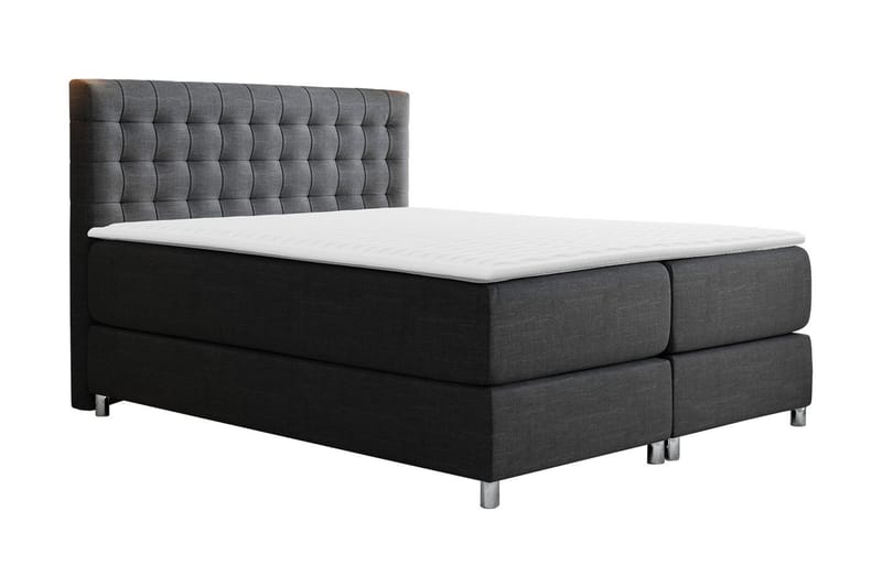 Jenkkisänky Forus 140x200 cm, Harmaa