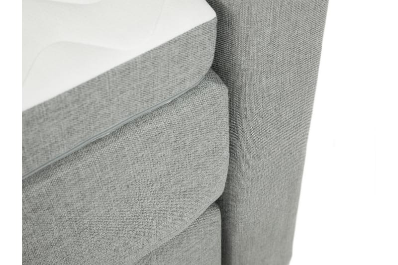 Jenkkisänky Forus 140x200 cm - Harmaa - Huonekalut - Sänky - Jenkkisängyt