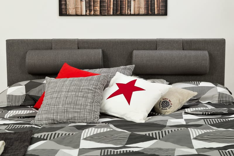 Jenkkisänky Glendale 180x200 - Vaaleanharmaa - Huonekalut - Sänky - Parisänky