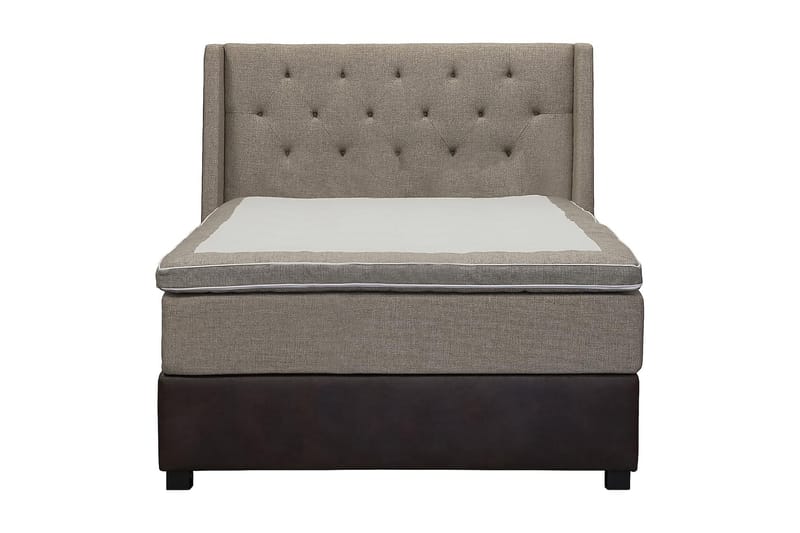 Jenkkisänky Havanna 120x200 - Beige/Ruskea - Huonekalut - Sänky - Jenkkisängyt