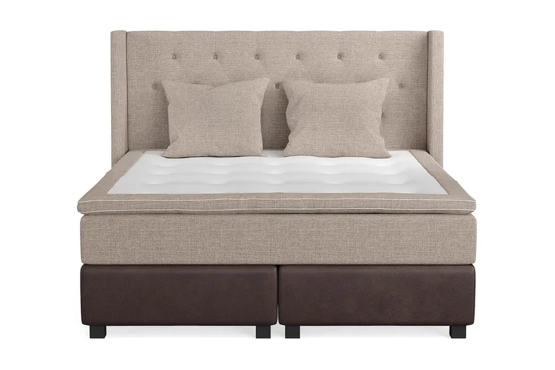 Jenkkisänky Havanna 180x200 - Beige/Ruskea - Huonekalut - Sänky - Jenkkisängyt