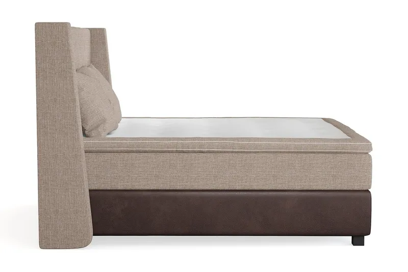 Jenkkisänky Havanna 180x200 - Beige/Ruskea - Huonekalut - Sänky - Jenkkisängyt