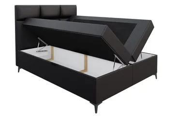 Jenkkisänky Hyltran 160x200 cm - Harmaa - Huonekalut - Sänky - Jenkkisängyt