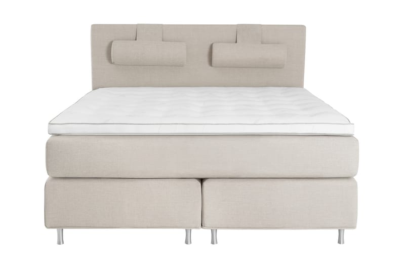 Jenkkisänky Ingvar 180x200 Jouhi - Beige - Huonekalut - Sänky - Jenkkisängyt