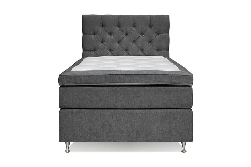 Jenkkisänky Joluma 105x200 cm Medium - Tummanharmaa - Huonekalut - Sänky - Parisänky