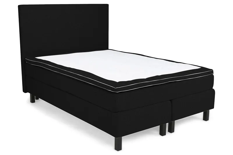 Jenkkisänky Juliett 120x200 - Musta - Huonekalut - Sänky - Yhden hengen sängyt