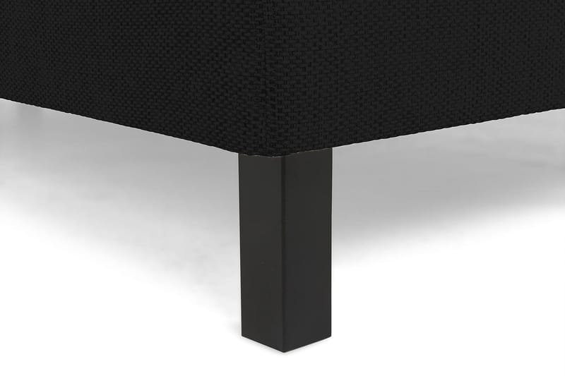 Jenkkisänky Juliett 120x200 - Musta - Huonekalut - Sänky - Yhden hengen sängyt