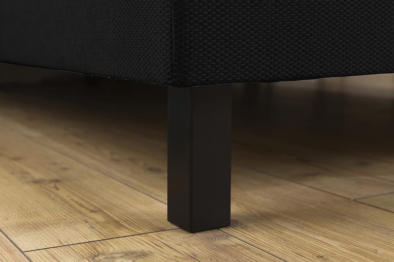 Jenkkisänky Juliett 120x200 - Musta - Huonekalut - Sänky - Yhden hengen sängyt