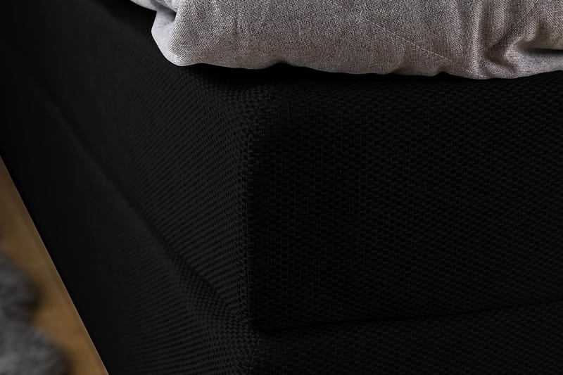 Jenkkisänky Juliett 160x200 - Musta - Huonekalut - Sänky - Jenkkisängyt