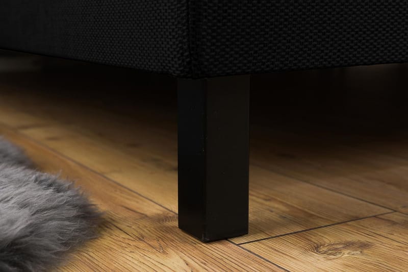 Jenkkisänky Juliett 160x200 - Musta - Huonekalut - Sänky - Parisänky