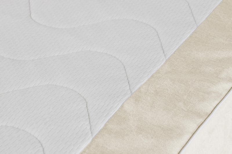 Jenkkisänky Juliett 160x200cm - Beige/Sametti - Huonekalut - Sänky - Jenkkisängyt