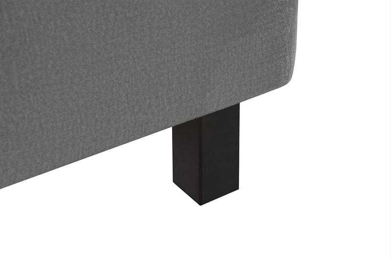 Jenkkisänky Juliett 160x200cm - Tummanharmaa/Sametti - Huonekalut - Sänky - Jenkkisängyt