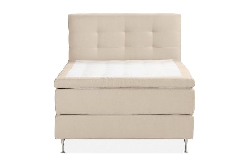 Jenkkisänky Kakichi 120x200 cm Buklee - Beige - Huonekalut - Sänky - Jenkkisängyt