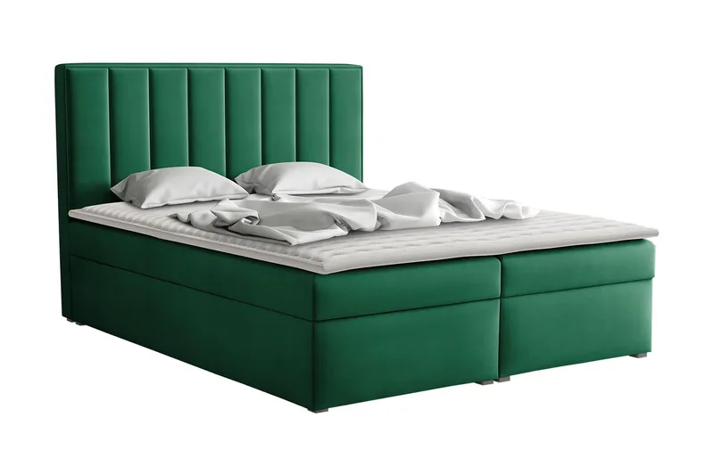 Jenkkisänky Kalliopi 140x200 cm - Vihreä - Huonekalut - Sänky - Jenkkisängyt