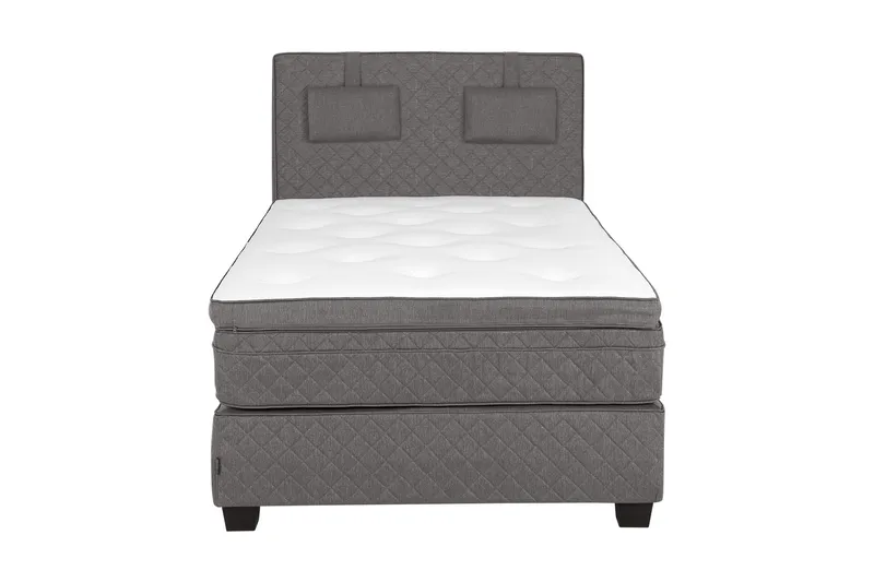 Jenkkisänky Kilmer 120x200 Eri vaihtoehtoja, Harmaa