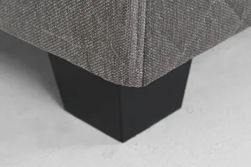 Jenkkisänky Kilmer 120x200 - Harmaa - Huonekalut - Sänky - Yhden hengen sängyt