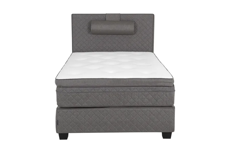 Jenkkisänky Kilmer 120x200, Harmaa