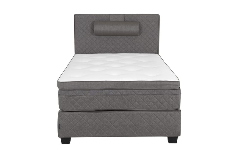 Jenkkisänky Kilmer 120x200 - Harmaa - Huonekalut - Sänky - Yhden hengen sängyt