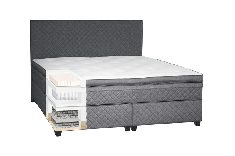 Jenkkisänky Kilmer 180x200, Harmaa