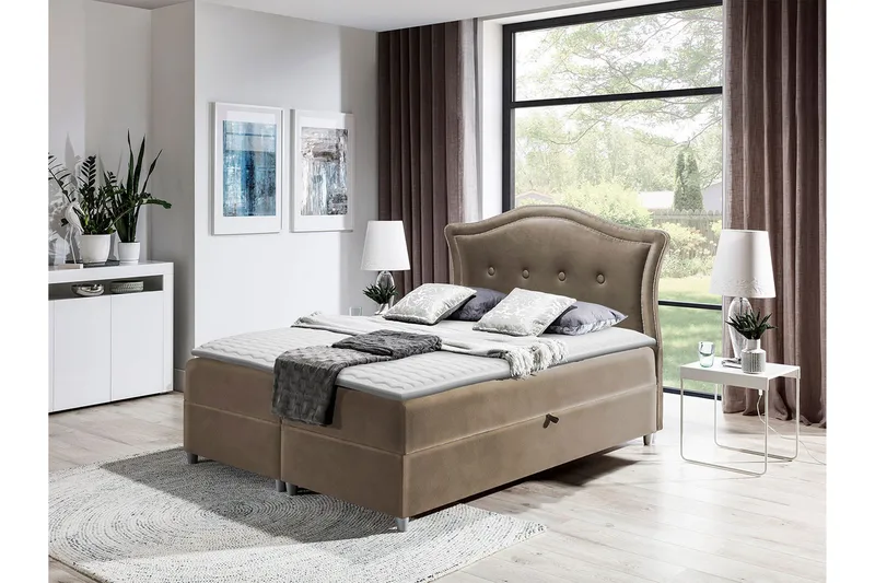 Jenkkisänky Kollmorgen 140x200 cm - Huonekalut - Sänky - Jenkkisängyt