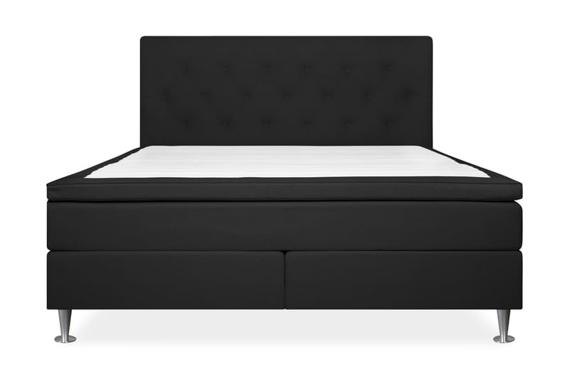 Jenkkisänky Kroby 160x200, Tummanharmaa