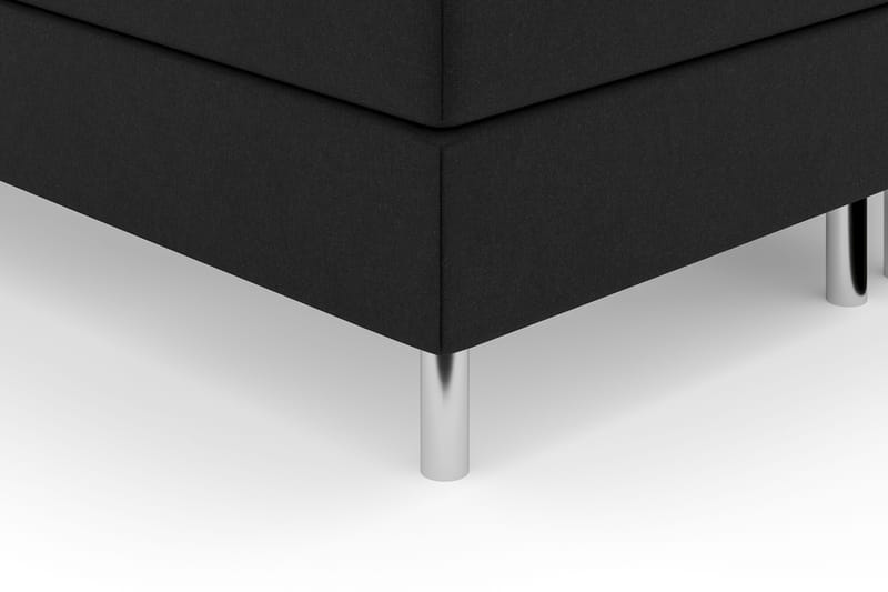 Jenkkisänky Lago 160x200 - Musta - Huonekalut - Sänky - Jenkkisängyt