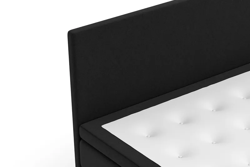 Jenkkisänky Lago 160x200 - Musta - Huonekalut - Sänky - Jenkkisängyt