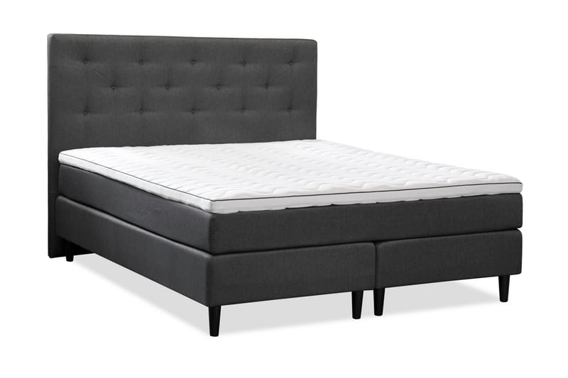 Jenkkisänky Laze Deluxe 140x200 - Tummanharmaa - Huonekalut - Sänky - Jenkkisängyt