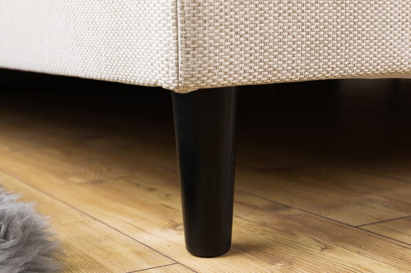 Jenkkisänky Laze Deluxe 160x200 - Beige - Huonekalut - Sänky - Jenkkisängyt