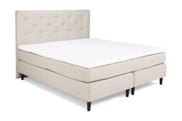 Jenkkisänky Laze Deluxe 160x200 - Beige - Huonekalut - Sänky - Jenkkisängyt