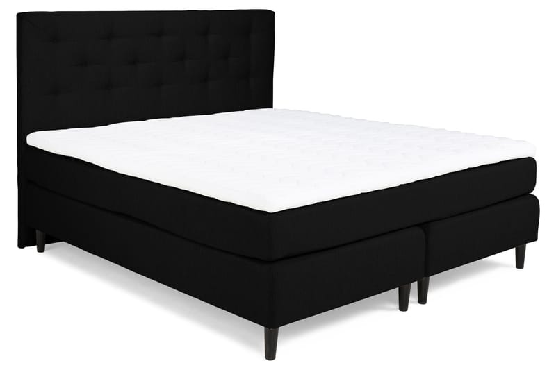 Jenkkisänky Laze Deluxe 160x200 - Musta - Huonekalut - Sänky - Jenkkisängyt