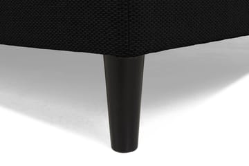 Jenkkisänky Laze Deluxe 160x200 - Musta - Huonekalut - Sänky - Jenkkisängyt