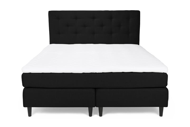 Jenkkisänky Laze Deluxe 160x200 - Musta - Huonekalut - Sänky - Jenkkisängyt